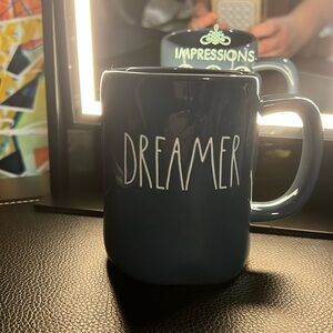 Midnight blue Rae Dunn dreamer mug
